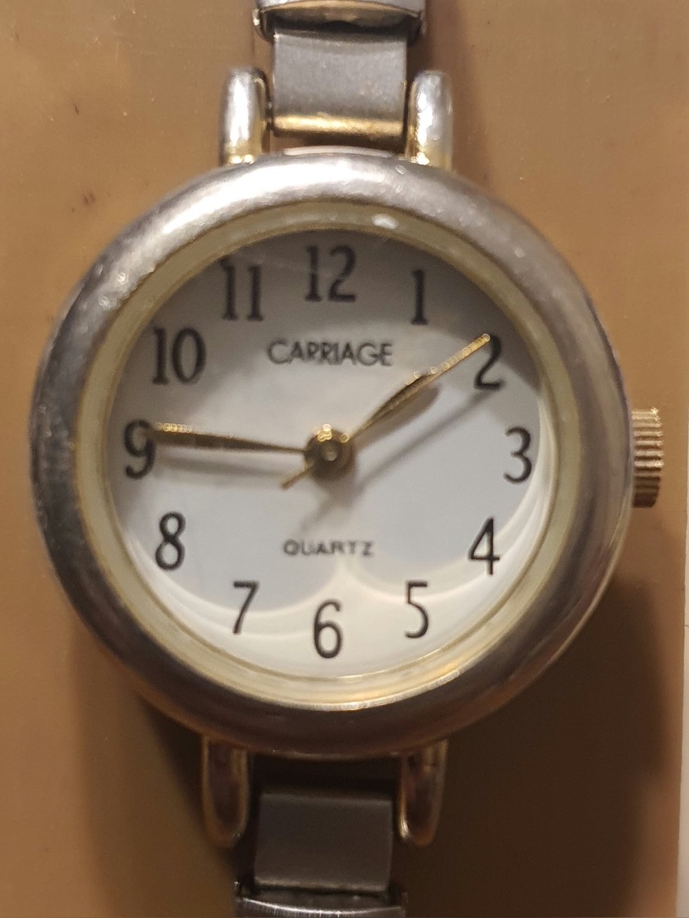 🦋10/$20🦋 Carriage Silver/Goldtone Stainless Steel Women's Watch